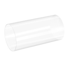 Clear Rigid Acrylic Pipe 96mm ID 100mm OD 200mm Round Tube