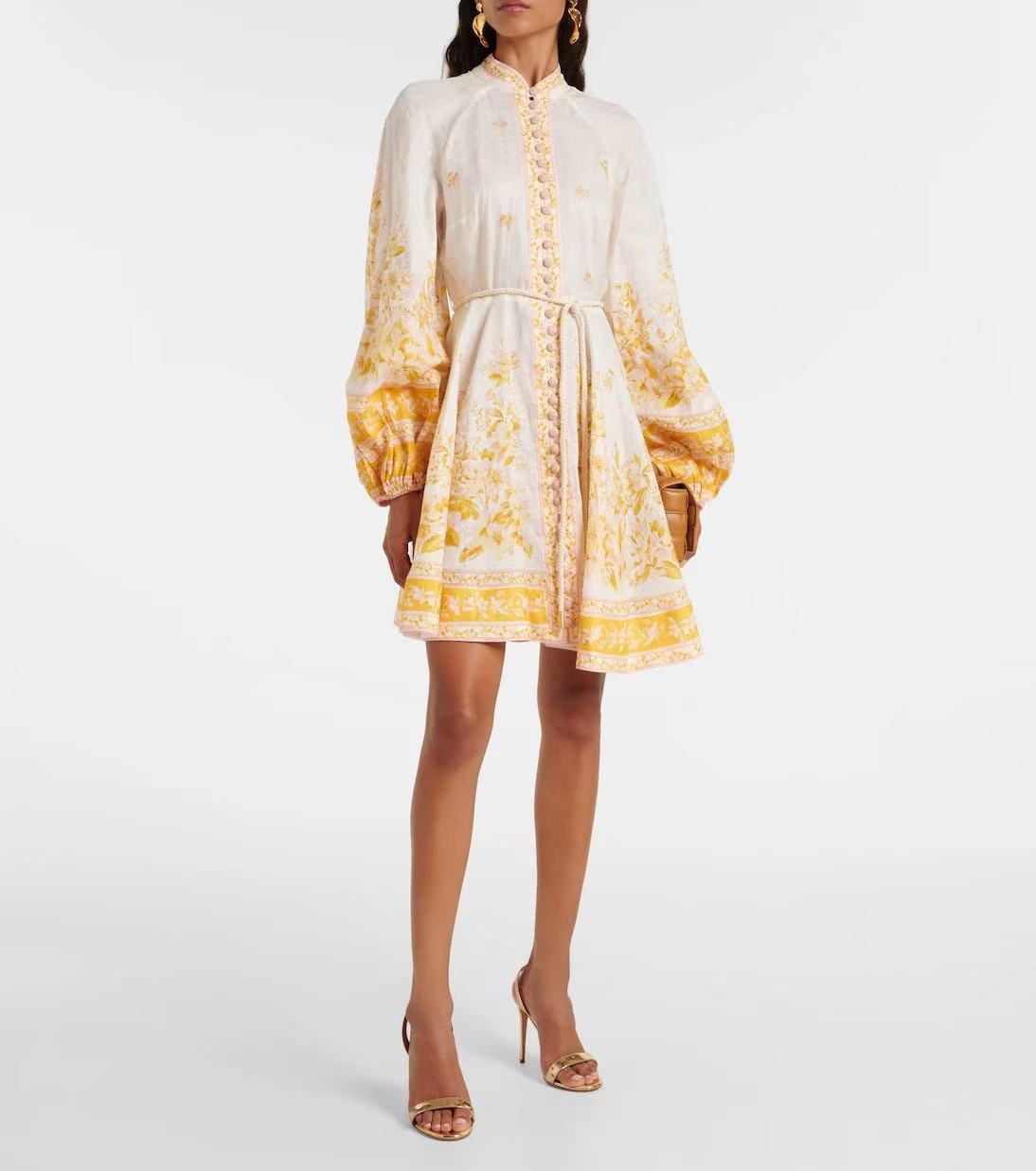 Zimmermann Floral Mini Dress Size 3/US 10