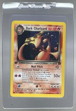 Dark Charizard 2000 Pokemon Team Rocket 1st Edition #4 SWIRL Holo on eBay