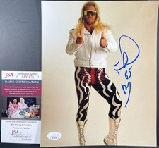 WWE Michael PS Hayes Signed 8x10 Photo Authentic Autograph Freebirds JSA COA