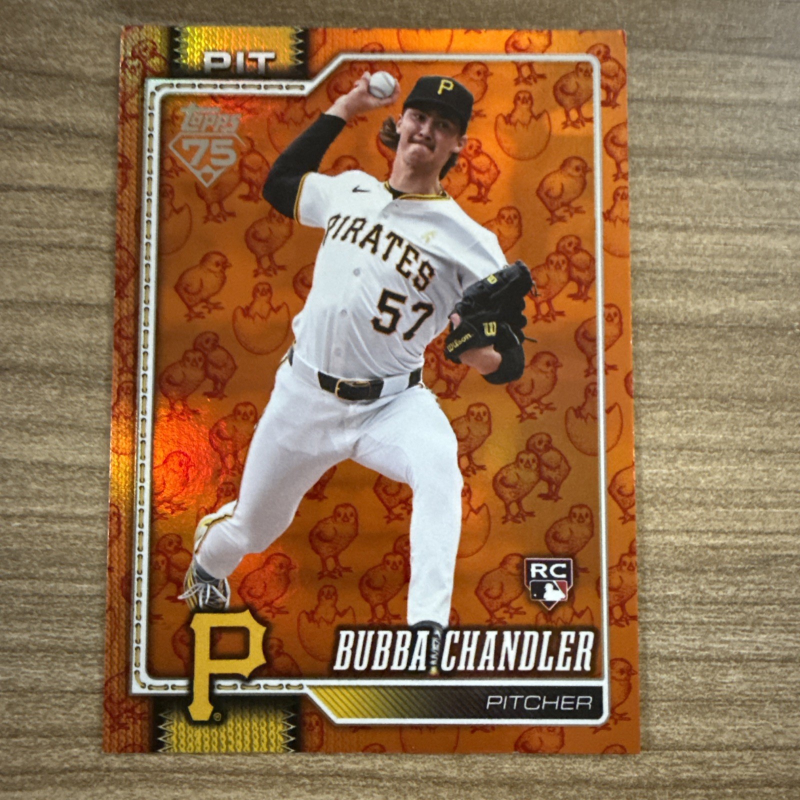 2026 Topps Bubba Chandler (RC) Easter Holiday Chicks SP #283 Pirates 