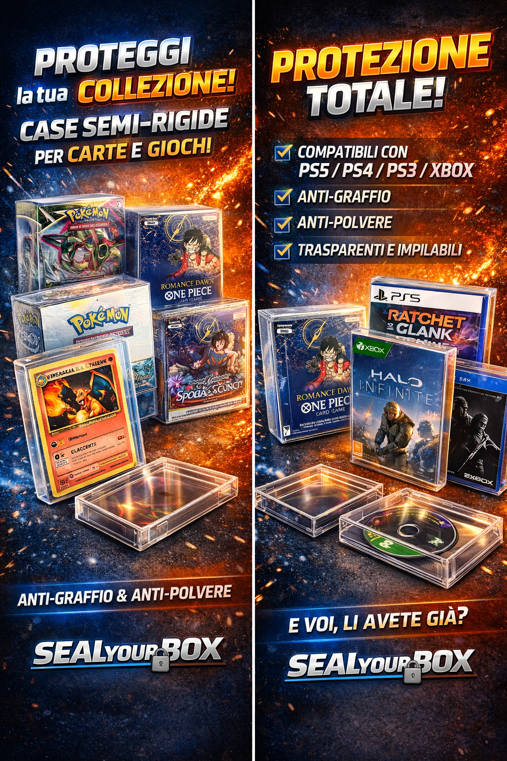 Bumper BGS Beckett Slab per Carte Gradate OnePiece Pokemon Magic Graded Guard foto 2