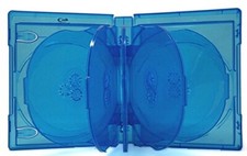 BD case Blu-ray case 12 Holds Bluray 2 pieces with logo F/S w/Tracking 