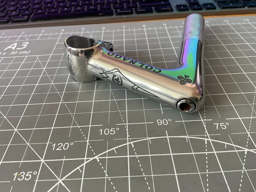 Cinelli 1A Stem - 95mm - 26.4mm - 22.2mm - Pantographed - COLNAGO ART DECOR - Picture 8 of 15