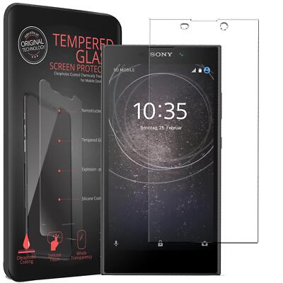 4x SchutzFolie Für Sony Xperia L2 GlasFolie Glas Folie Folie klar