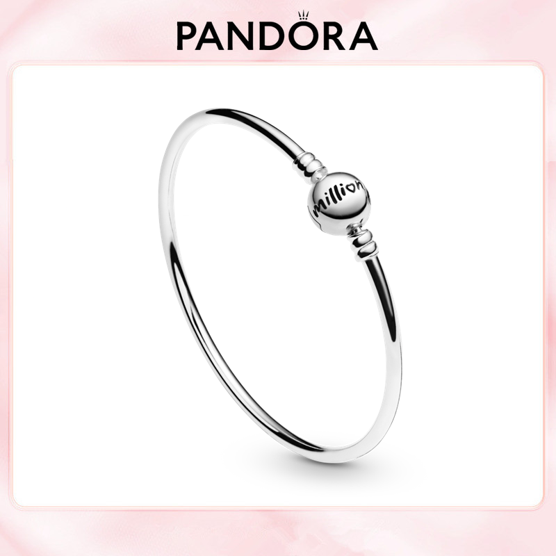 PANDORA One in a Million Ball Clasp Bangle Bracelet 598084