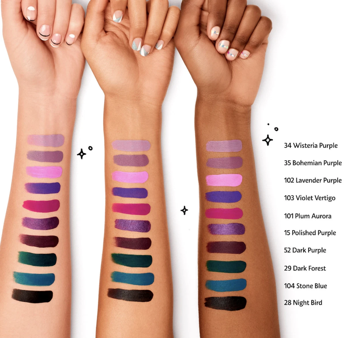 Purple lip sale color