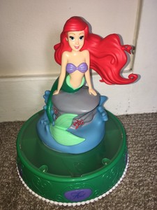 Disney Princess Ariel Little Mermaid Musical Coin Piggy Bank Singing Image Is Loading Disney Princess Ariel Little Mermaid Musical Coin Piggy