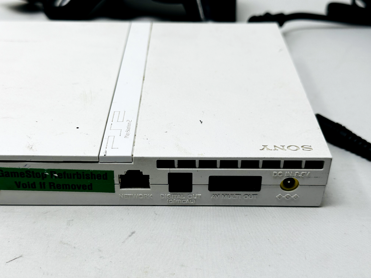 Sony (PS2) PlayStation 2 Slim White Console ONLY (SCPH-79001