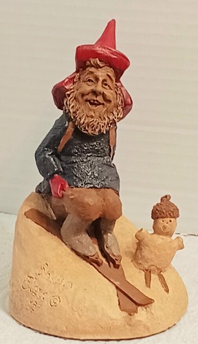 Retired 1987 Cairn Studio Signed Tom Clark Gnome Figurine Skibo - Picture 21 of 22