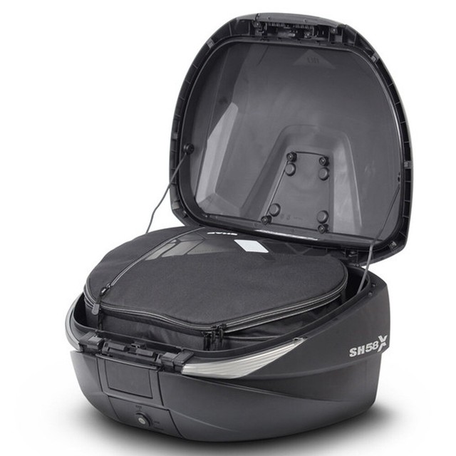 Kymco Scooter Top Case Complete 46 58 L Black Carbon including Accessories eBay