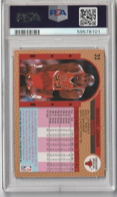 その他 Fleer Michael Jordan DOE PSA 9 Michael Jordan 1990 Fleer Basketball Card #26 Graded PSA 9