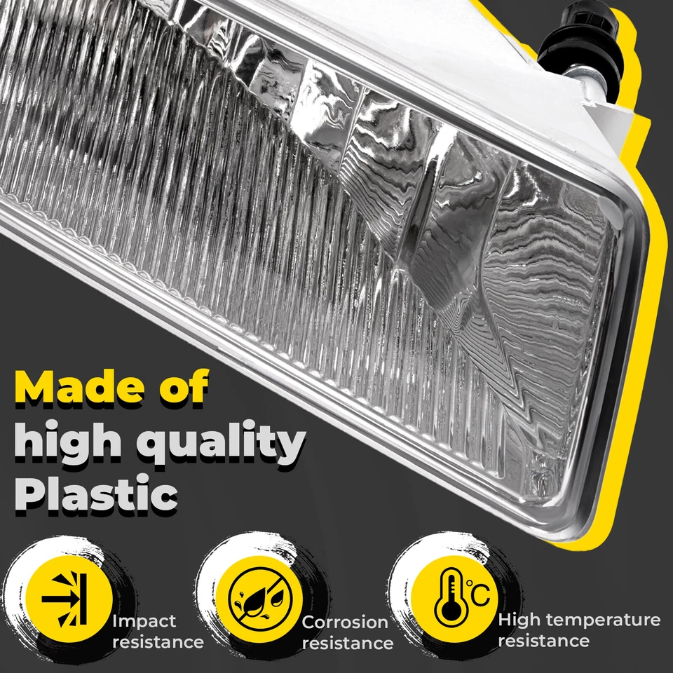 Fog Lights w/Bulbs Left+Right For Ford Explorer XLT 06-10 & Sport Trac 07-10 - Image 3 of 4