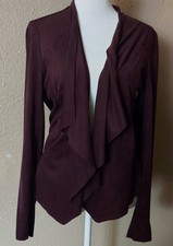 Kut From The Cloth Size S Womens Purple Long Sleeve Open Front Blazer