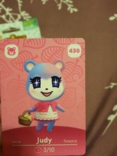 Animal Crossing Amiibo Card Series 5 Judy