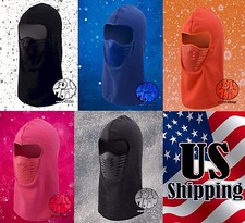 New Ninja Ski Mask Vent Balaclava Men Women Winter Neck Face Thermal Fleece