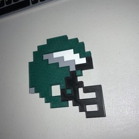 Eagles Tecmo Super Bowl NES custom Helmet 8 Bit Current