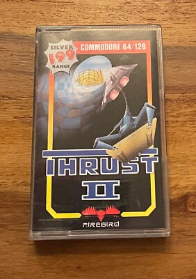 Thrust II für C64/C128 (Firebird, Kassette)