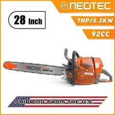 92cc Gas Chainsaw with 28'' Bar Chain Compatible with MS660 For Milling Cut Wood