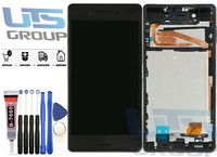 FüR Sony Xperia X F5121 F5122 Lcd Bildschirm Display Touchscreen Rahmen Grau