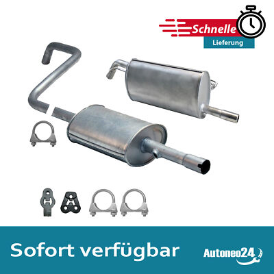 Auspuffanlage Mitsubishi COLT VI 5 Türen 1.5 1499ccm 109PS ab. Bj. 2004-