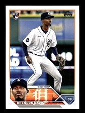 2023 Topps Series 2 Brendon Davis #494 RC Rookie Detroit Tigers