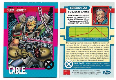Cheap 1992 Marvel Impel X-Men Series 1 (Jim Lee)/ 1993 Series 2
