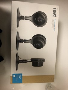 Google NC1104US Nest Cam Indoor Security Cameras - 3 Pack ...