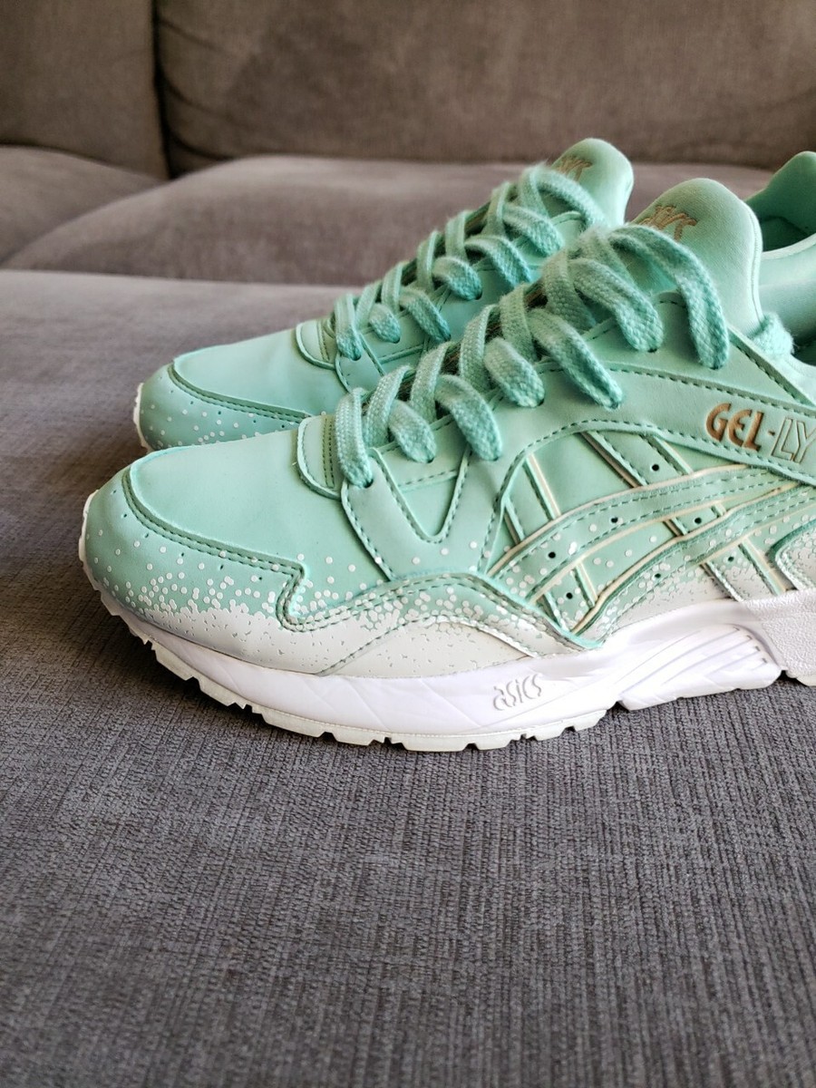 Size 6.5 - ASICS Womens Gel Lyte III 3 NS Mint Green/White H6S6Y