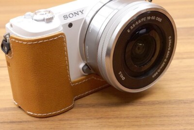 SONY LCS-EBD Camera Body Case Brown for α5100 From Japan