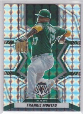 2022 Panini Mosaic - #157 Frankie Montas Mosaic Prizm