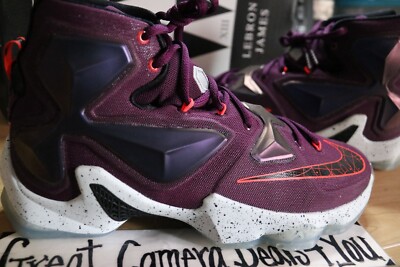 Nike Lebron xiii 13 Mulberry sz 10 NIB DS | eBay