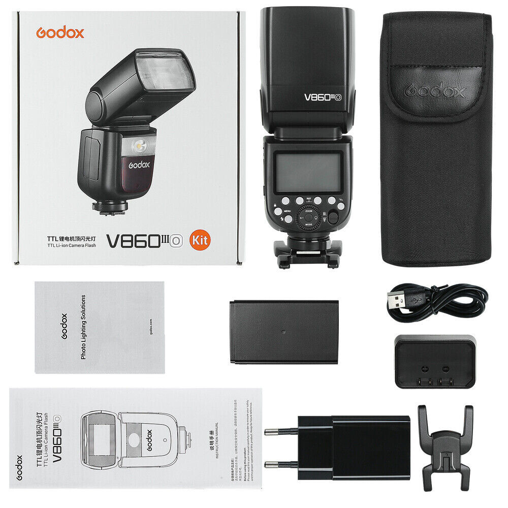 Godox V860III-C/N/S/F/O 2.4G TTL 1/8000s Li-Ion Battery Flash