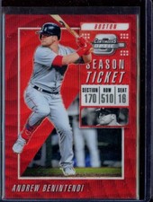 2019 Panini Contenders Optic Ruby Wave #14 Andrew Benintendi 116/199