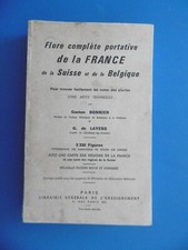 GASTON BONNIER - FLORE COMPLETE PORTATIVE DE LA FRANCE SUISSE- 1977 -G.DE LAYENS