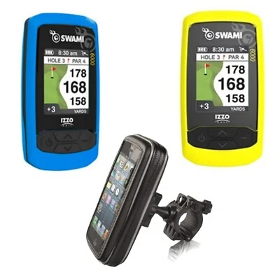IZZO GOLF Izzo Swami 6000 Golf GPS + KOSTENLOSE Allwetterhülle und Trolleyhalterung im Wert von £19,99