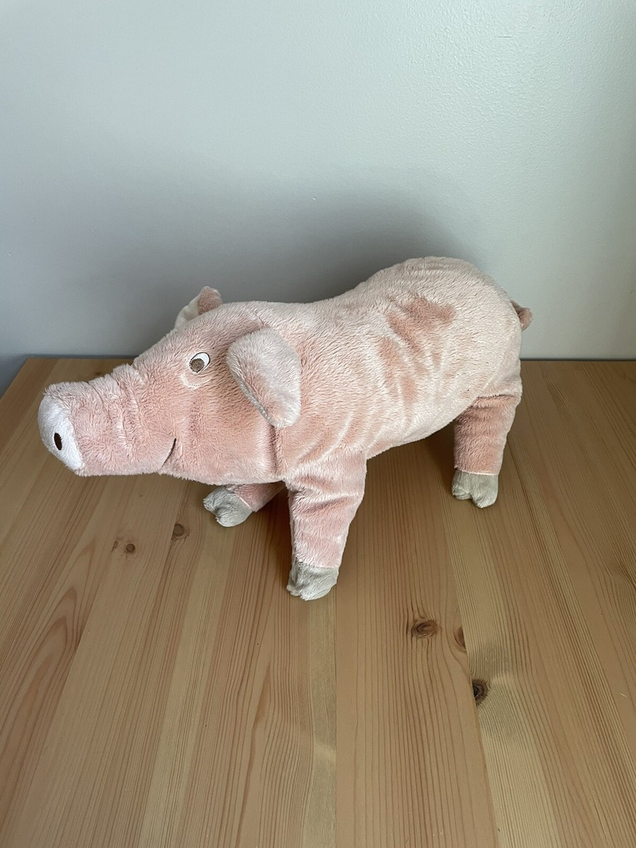 15” IKEA KNORRIG Pink Mama Pig Soft Plush toy Kids Stuff Animal