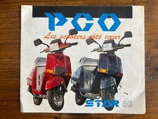 Brochure PGO Scooter STAR 50 - Prospectus catalogue
