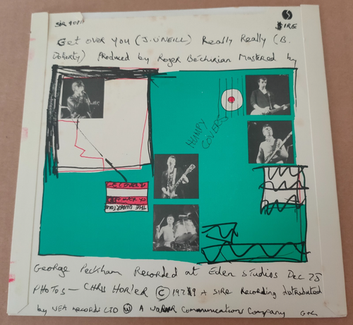 THE UNDERTONES - GET OVER YOU - 3 TRACK SINGLE ORIG. UK 1979 SIRE - Picture 2 of 5