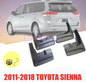 4Pcs Set For Toyota Sienna 2011-2017 Mudflaps Mud Flaps Splash Guards Mudguards 4Pcs Set For Toyota Sienna 2011-2017 Mudflaps Mud Flaps Splash Guards Mudguards