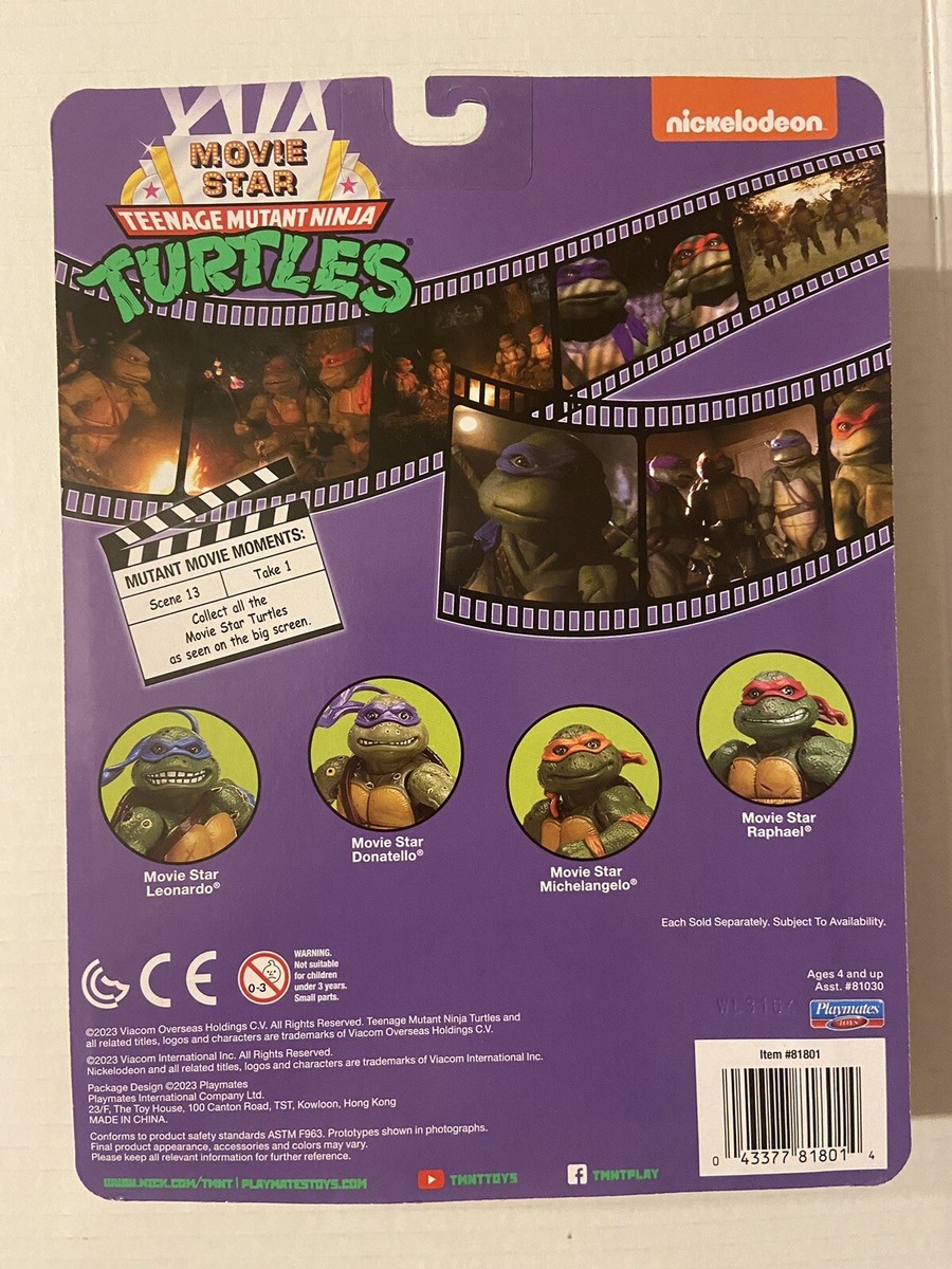 TMNT Teenage Mutant Ninja Turtles Michelangelo - Movie Star Action