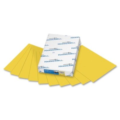 Hammermill Fore DP Goldenrod Copy Paper - 20lb, 8.5 '' x 11'',Wholesale CASE of 20