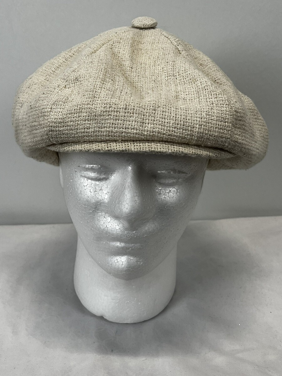 Vintage Lord & Taylor Flat Cap Hat GUC Beige Lined | eBay display picture 2