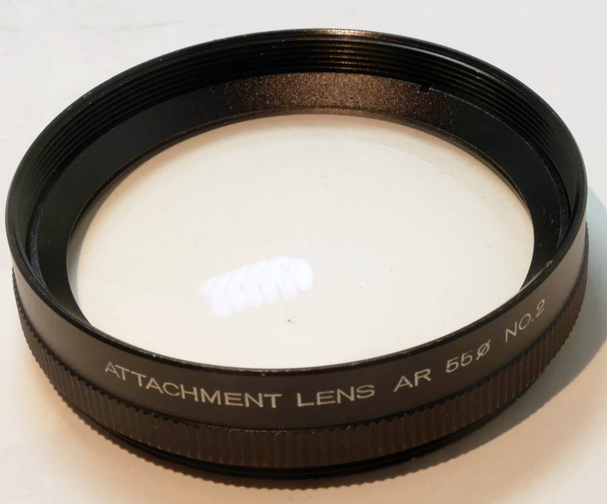 Konica Attachment Lens AR 55MM No. 2 FOR Macro-Hexanon AR 55mm f3