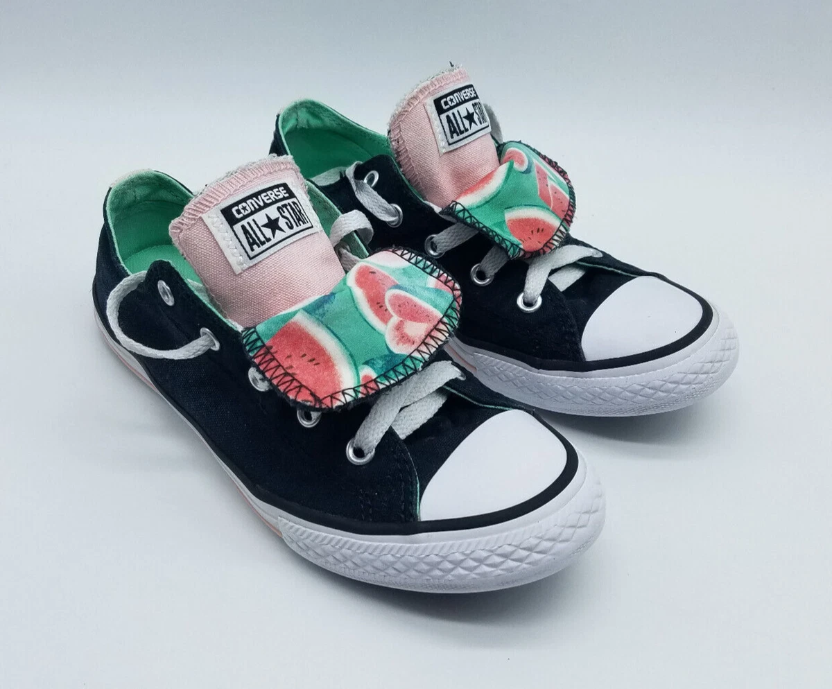 Converse CTAS Double Tongue Watermelon Girl s Size 3 Sneakers