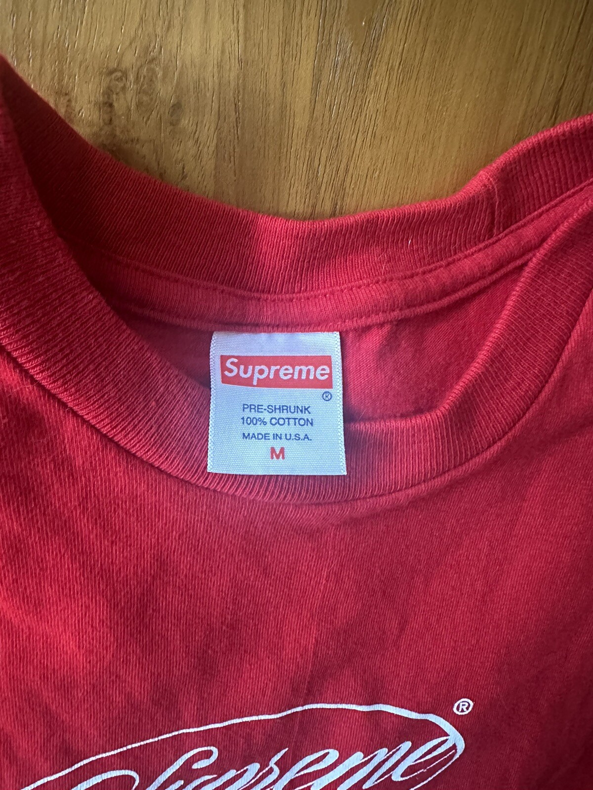 Supreme Classics Tee - Medium - Red - image 3