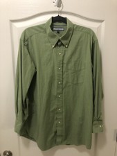 Tommy Hilfiger Ithaca Long Sleeve Dress Shirt Men's Size L 16-1/2, 32-33