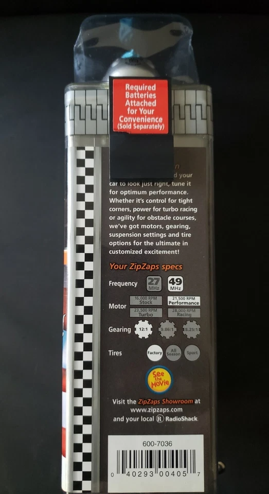 2003 Radio Shack Cat In The Hat Zipzaps Micro RC NIP - Image 2 of 4