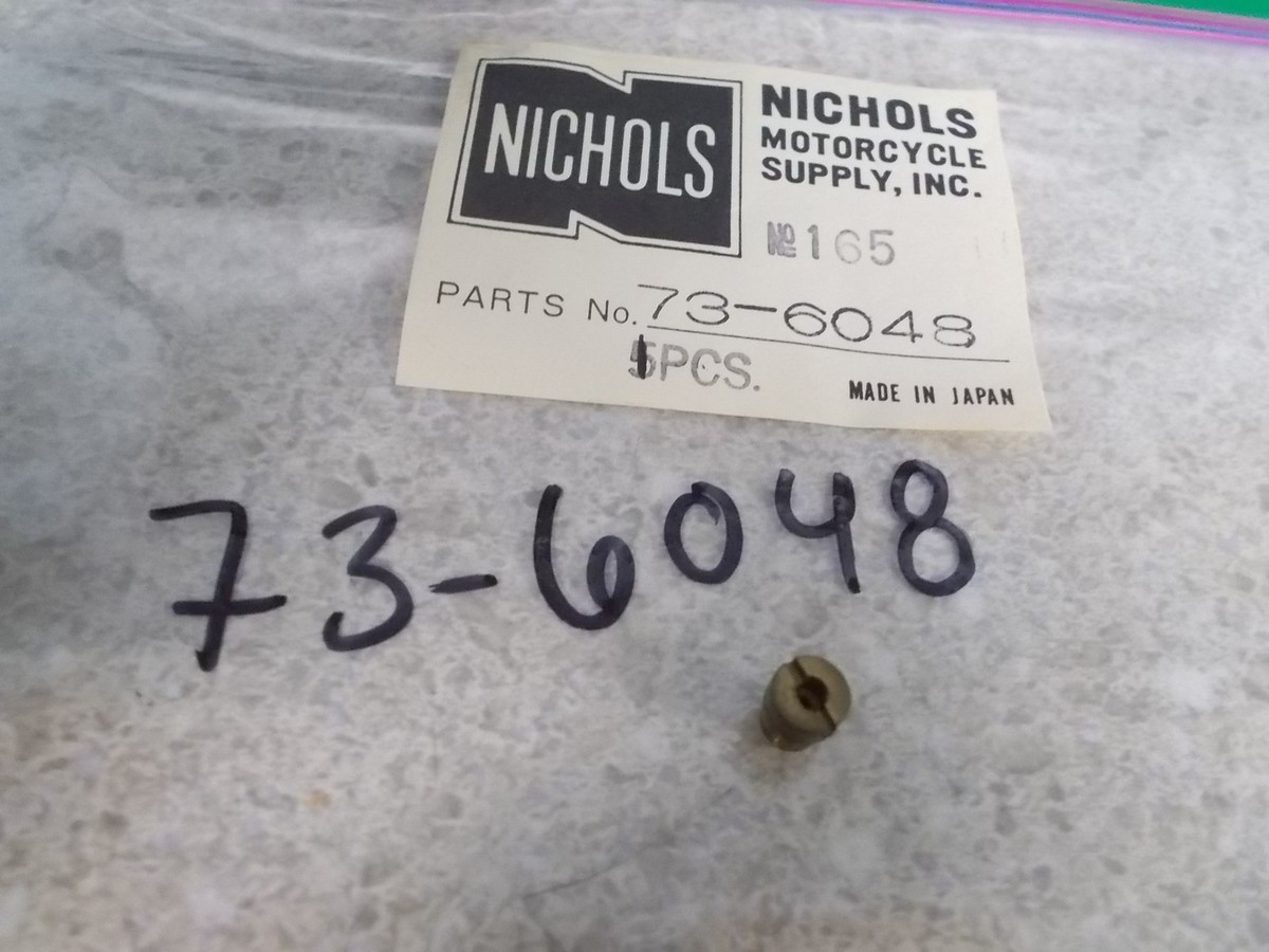 NOS Nichols Motorcycle Supply Main Jet #165 73-6048 | eBay