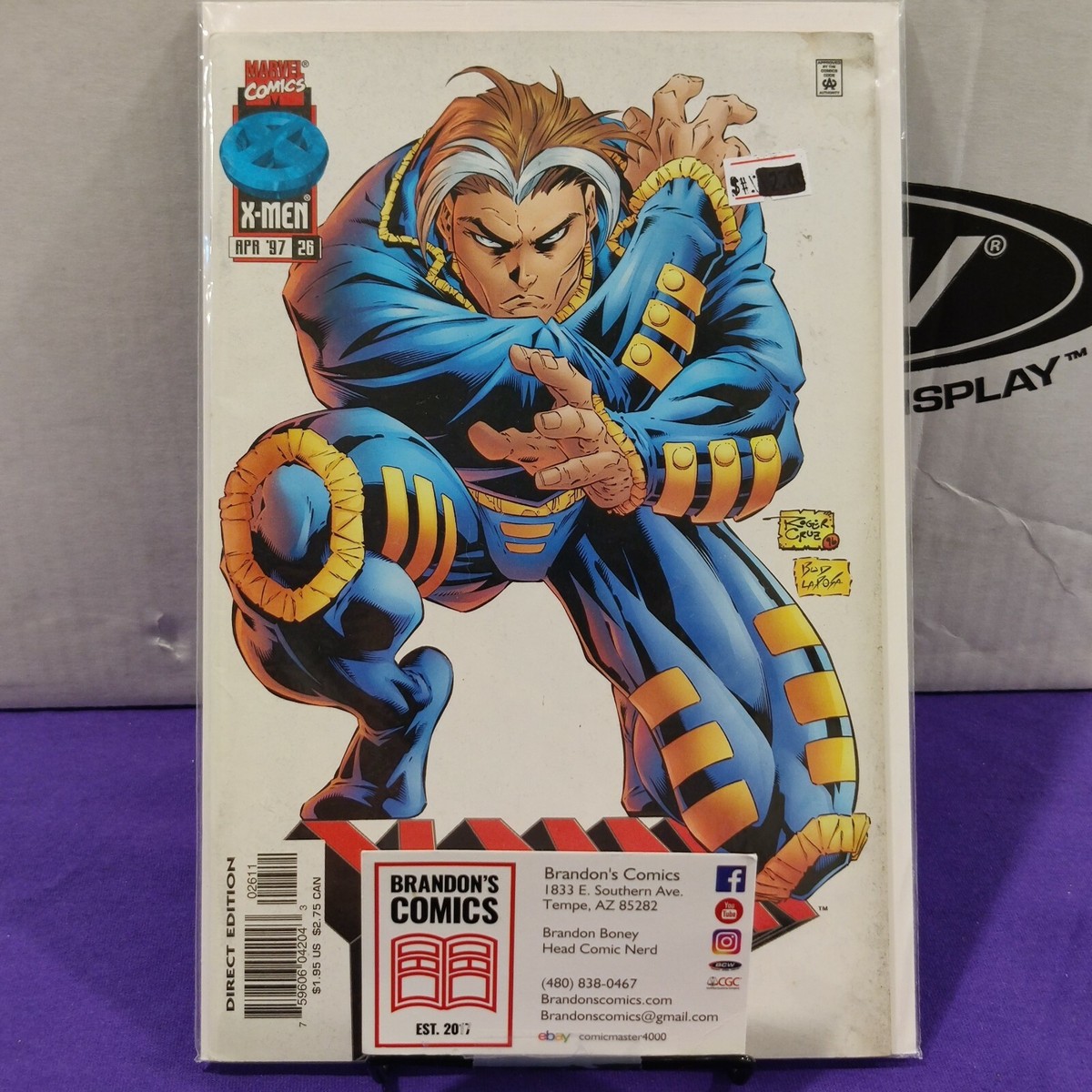 X-Man Vol 1 April 97 #26 - Marvel - Roger Cruz, Bud LaRosa
